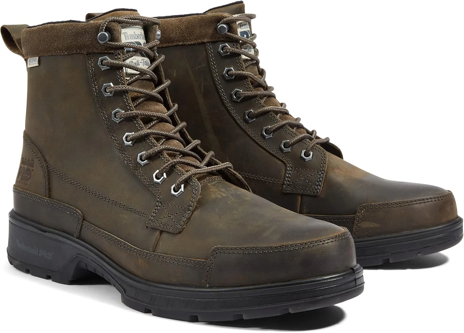 Timberland PRO Men's Nashoba Ek  6 Inch Composite Safety Toe Waterproof Industrial Work Boot