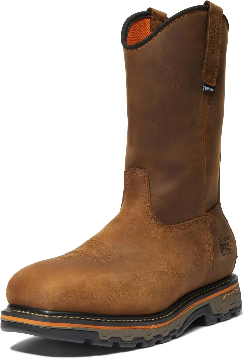 Timberland PRO Men's True Grit Pull-on Composite Safety Toe Waterproof Industrial Western Work Boot
