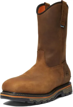 Timberland PRO Men's True Grit Pull-on Composite Safety Toe Waterproof Industrial Western Work Boot