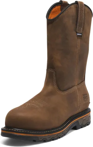 Timberland PRO Men's True Grit Pull-on Composite Safety Toe Waterproof Industrial Western Work Boot