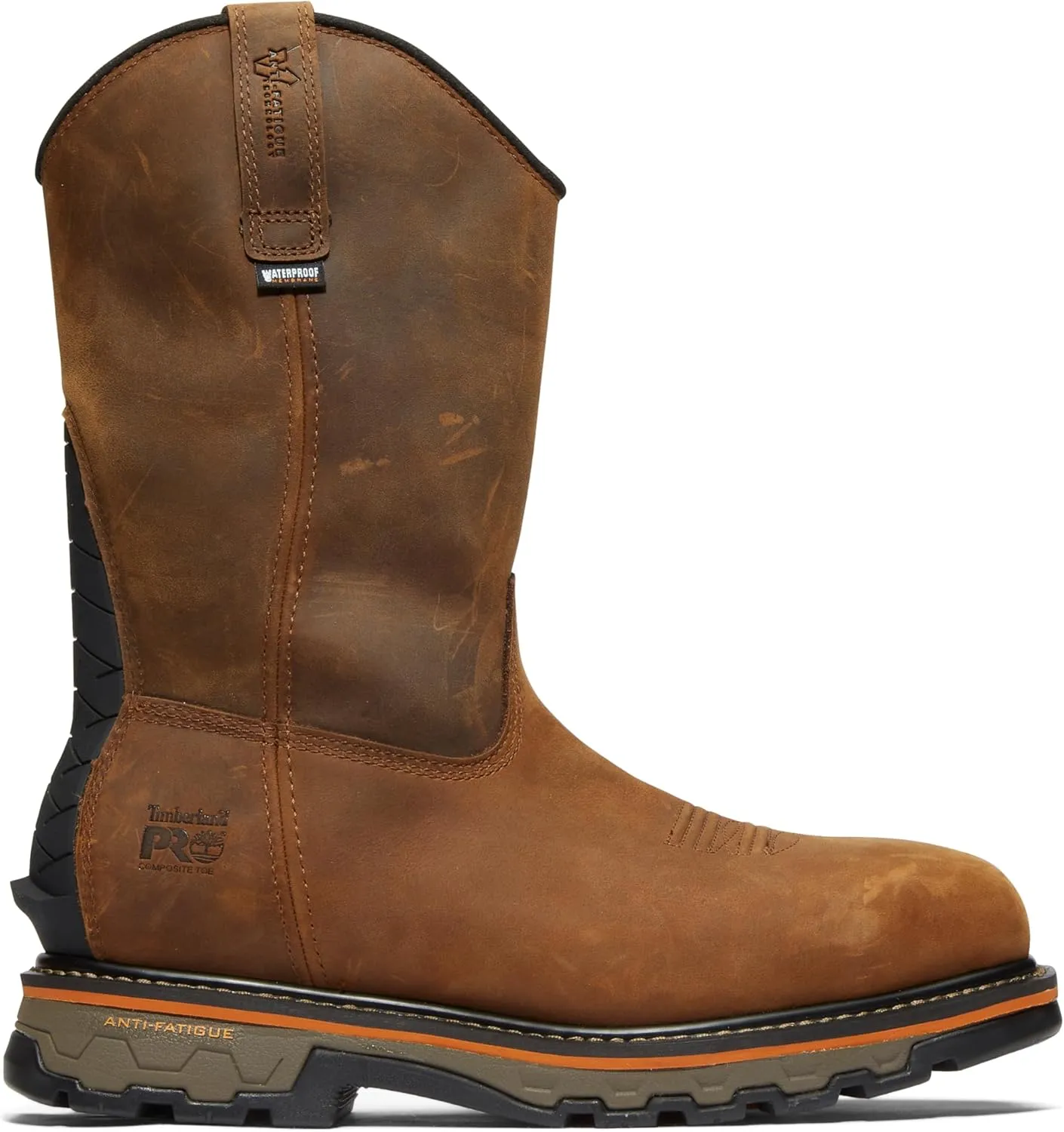 Timberland PRO Men's True Grit Pull-on Composite Safety Toe Waterproof Industrial Western Work Boot