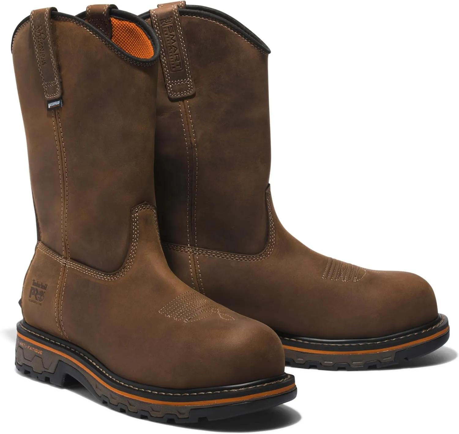 Timberland PRO Men's True Grit Pull-on Composite Safety Toe Waterproof Industrial Western Work Boot