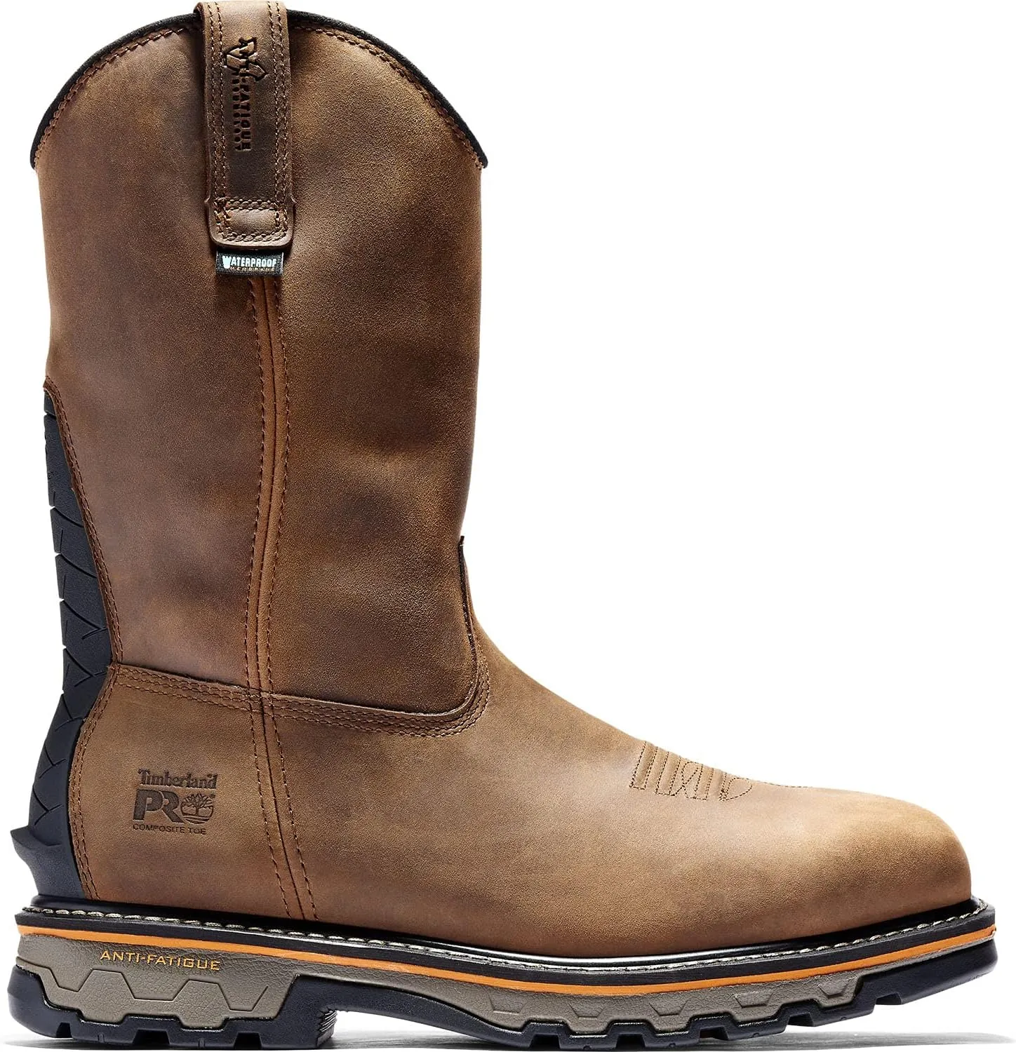 Timberland PRO Men's True Grit Pull on Composite Safety Toe Waterproof Industrial Western Work Boot