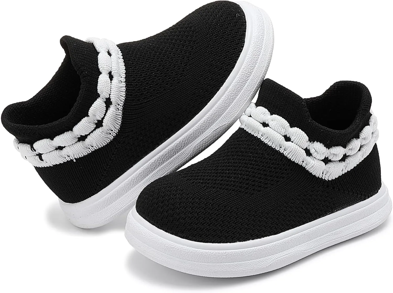 Tiny Explorings Sock Shoes | Anti-Slip Rubber Sole Baby Walking Socks | Soft-Soled First Walkers for Boys & Girls | Breathable Infant Home & Outdoor Shoes