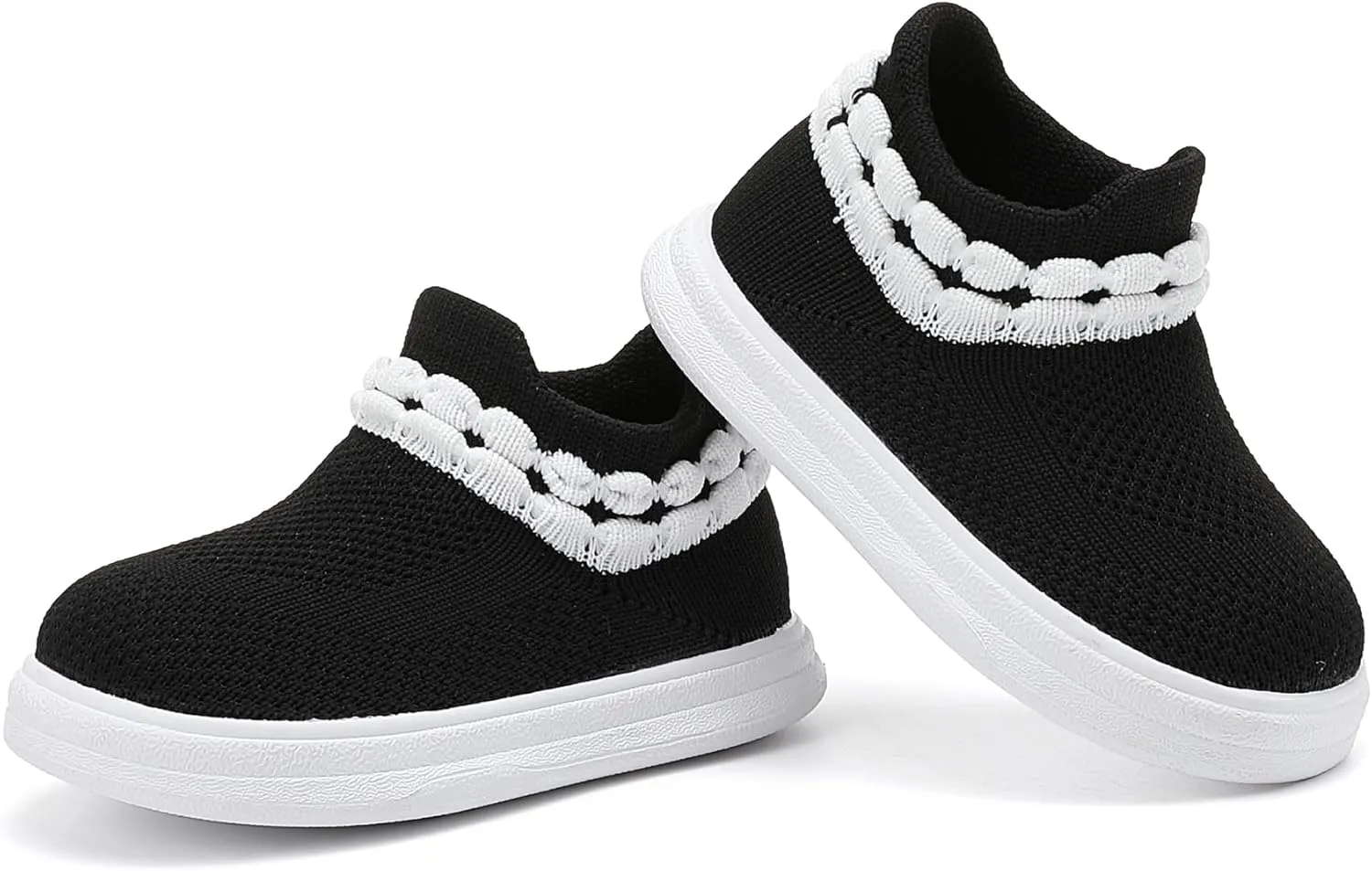 Tiny Explorings Sock Shoes | Anti-Slip Rubber Sole Baby Walking Socks | Soft-Soled First Walkers for Boys & Girls | Breathable Infant Home & Outdoor Shoes