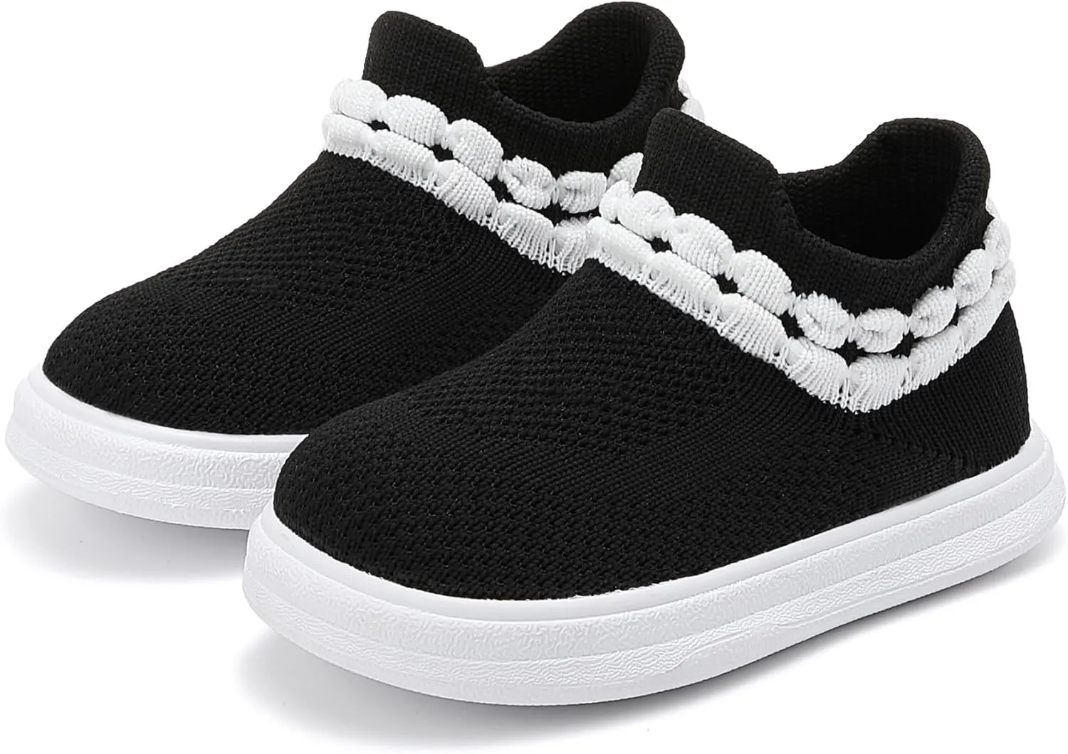 Tiny Explorings Sock Shoes | Anti-Slip Rubber Sole Baby Walking Socks | Soft-Soled First Walkers for Boys & Girls | Breathable Infant Home & Outdoor Shoes