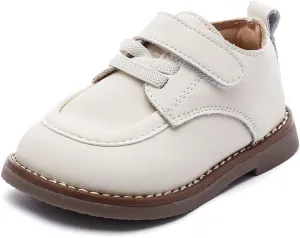Toddler Boys Girls Dress Shoes Genuine Leather Loafers Shoes Wedding Church Dress Shoes Loafer Flats for Baby Little Kids