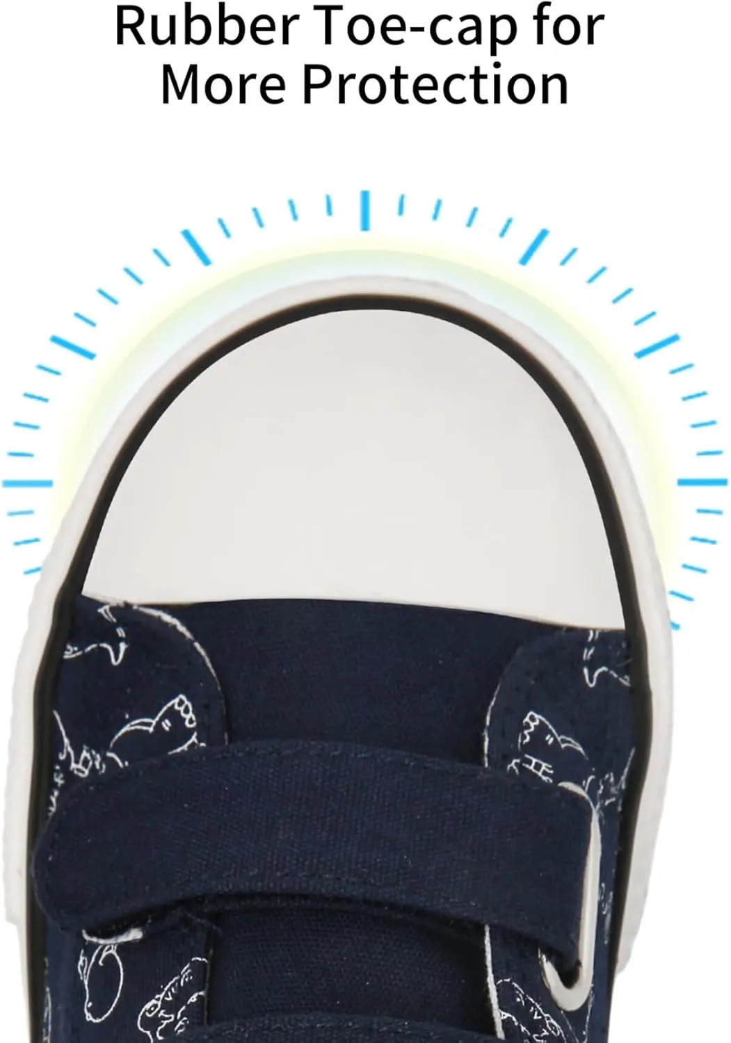 Toddler Little Kid Cushioned Canvas Shoes Slip On Sneakers Soft and Durable