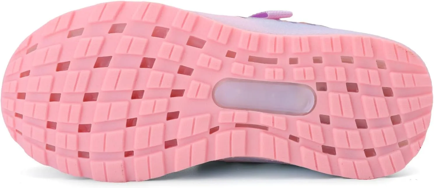 Toddler Sneakers Light Up Shoes for Boy Girl with Hook and Loop Comfortable Led Shoes Non-Slip Dinosaur Shark Shoes Little Kid