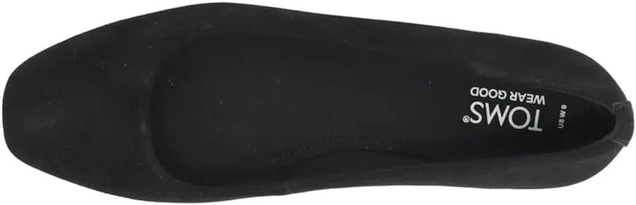 TOMS Womens Briella Ballet Flats Casual - Black