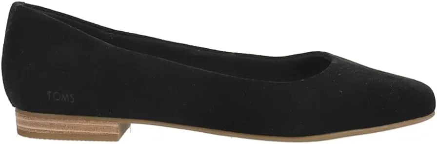 TOMS Womens Briella Ballet Flats Casual - Black