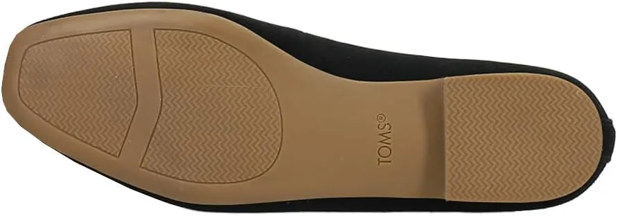 TOMS Womens Briella Ballet Flats Casual - Black