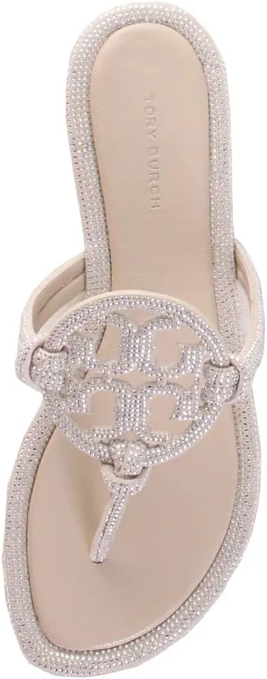 Tory Burch Women's Miller Knotted Pave Sandals