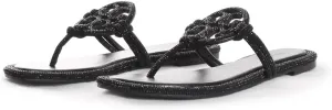 Tory Burch Women's Miller Knotted Pave Sandals