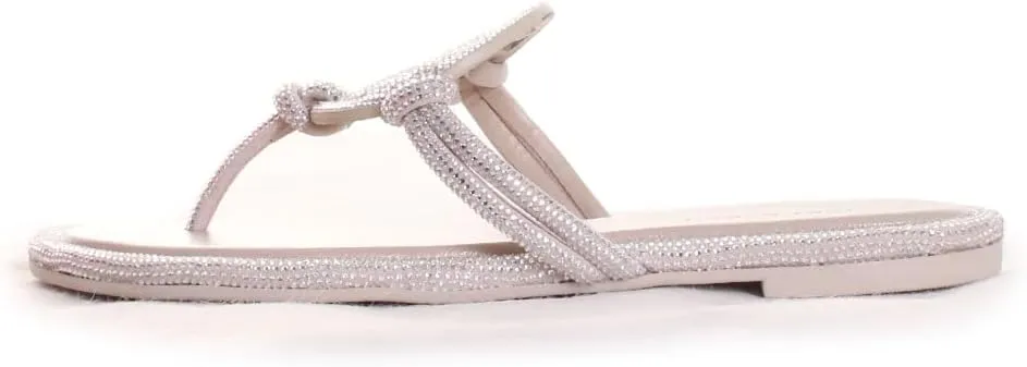 Tory Burch Women's Miller Knotted Pave Sandals