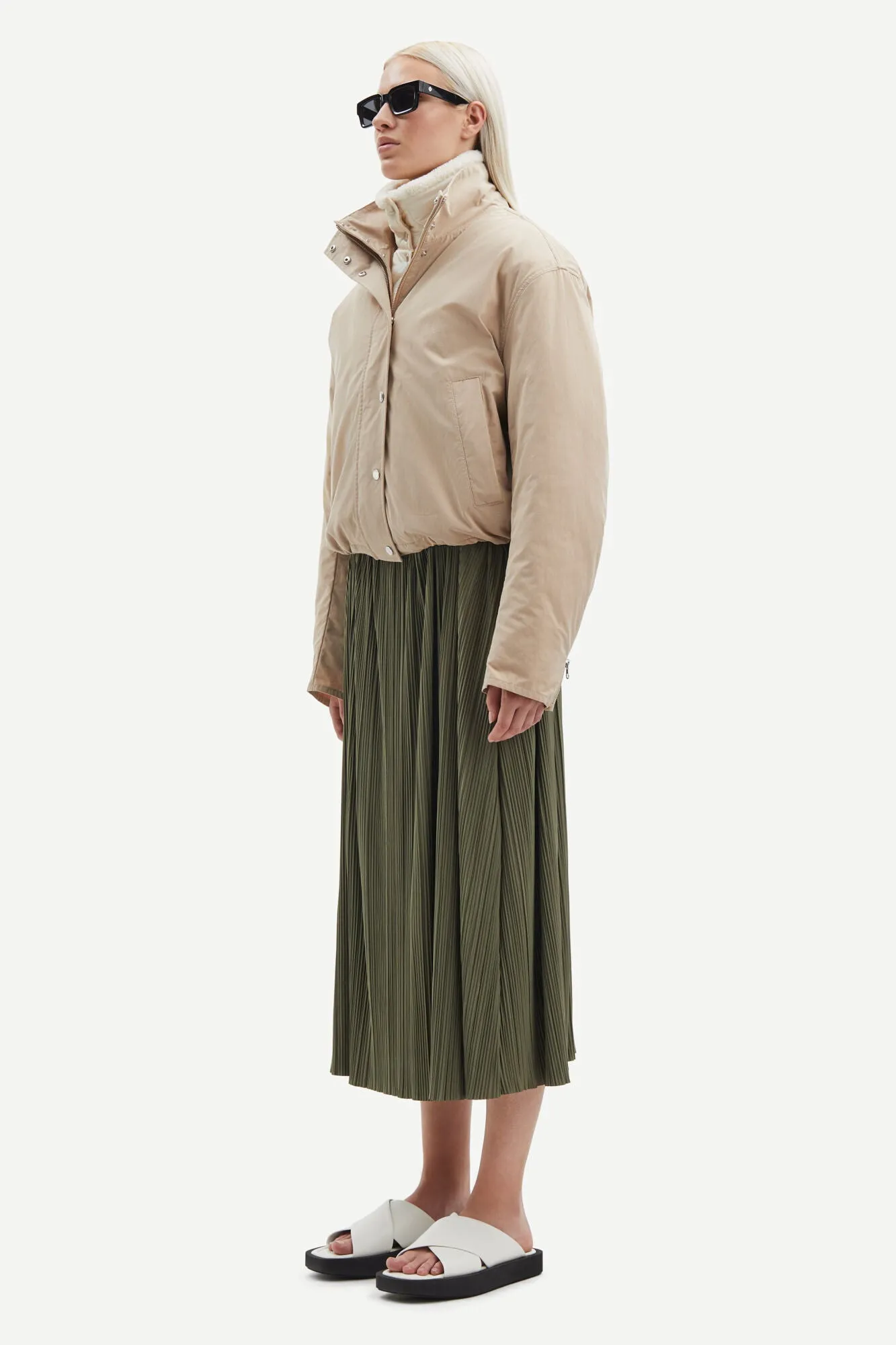 Uma Skirt - Dusty Olive