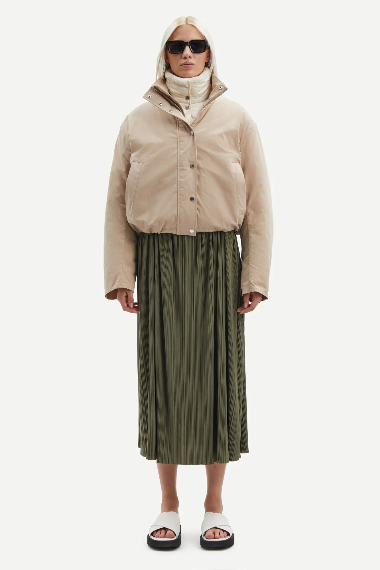 Uma Skirt - Dusty Olive