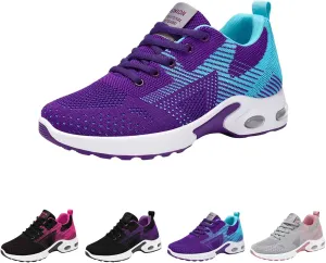 Walking Shoes Women Slip On Air Cushion Running Athletic Shoes Lightweight Mesh Breathable Comfort Casual Shoes