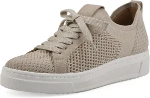WHITE MOUNTAIN Women's Uncut Knit Lace-Up Sneaker