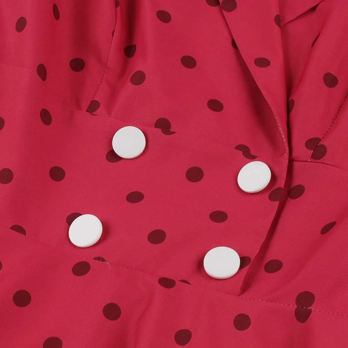Women 50s 60s Vintage Sleeveless Cocktail Swing Dress 1950s Polka Dot Floral Audrey Rockabilly Prom Party Dress with Belt