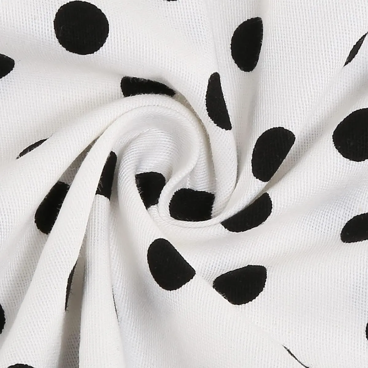 Women 50s 60s Vintage Sleeveless Cocktail Swing Dress 1950s Polka Dot Floral Audrey Rockabilly Prom Party Dress with Belt