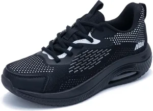 Women Arch Support Walking Shoes,Orthotic Non Slip Air Sneakers Comfort Working Shoes for Foot Pain Relief