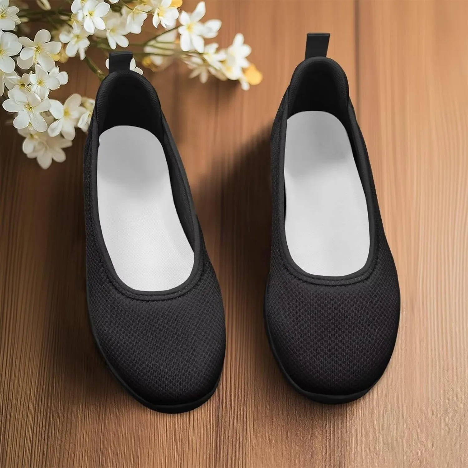 Women Casual Slip On Shoes Lightweight Flat Shoes for Women Dressy Shoes