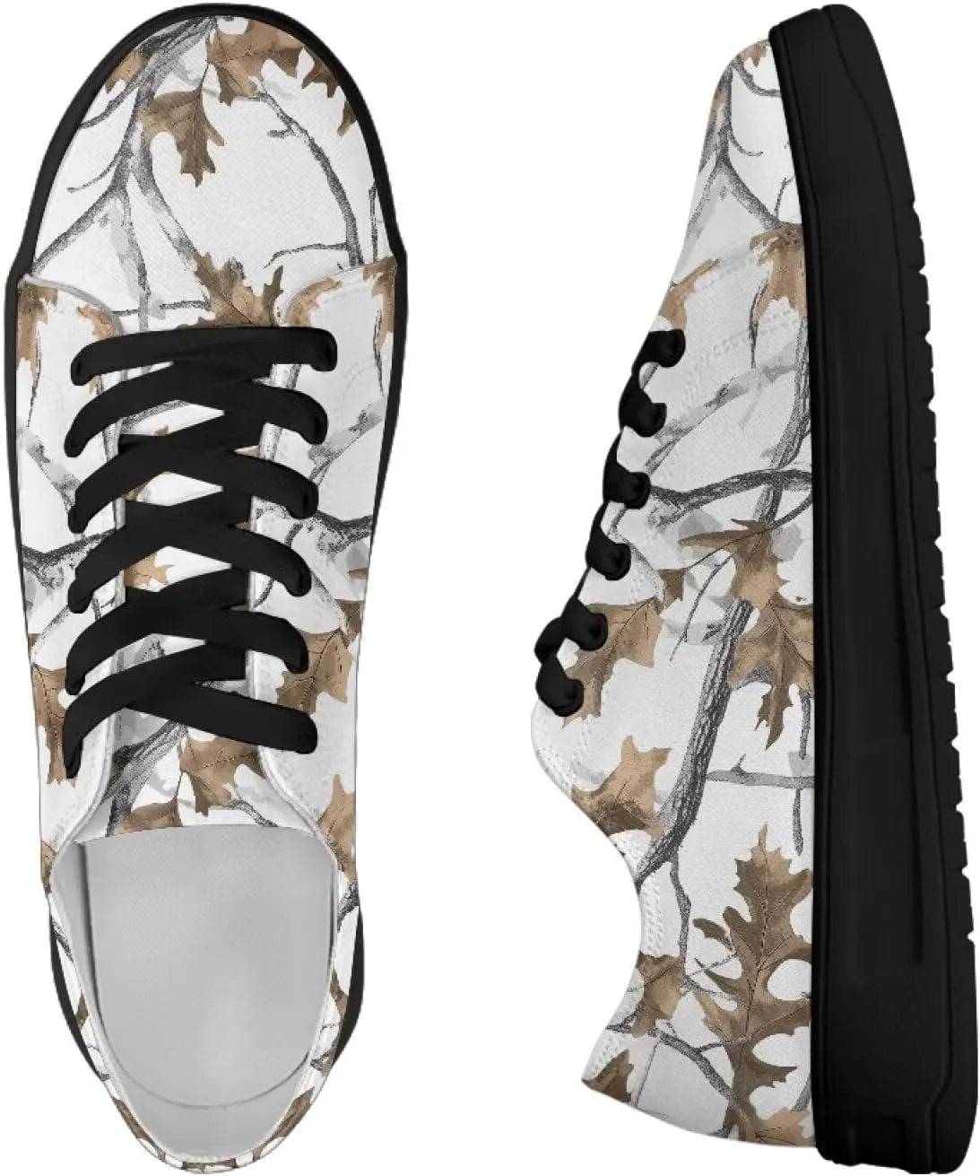 Women Classic Fashion Sneakers Lace Up Low Top Canvas Casual Sneakers Lightweight Breathable Comfort Wide Toe Shoes