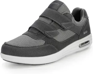 Women's Adjustable Fit Diabetic Shoes Orthopedic Walking Sneakers | Plantar Fasciitis/Swollen Feet/Bunions | Wide Size 6.5-11.5