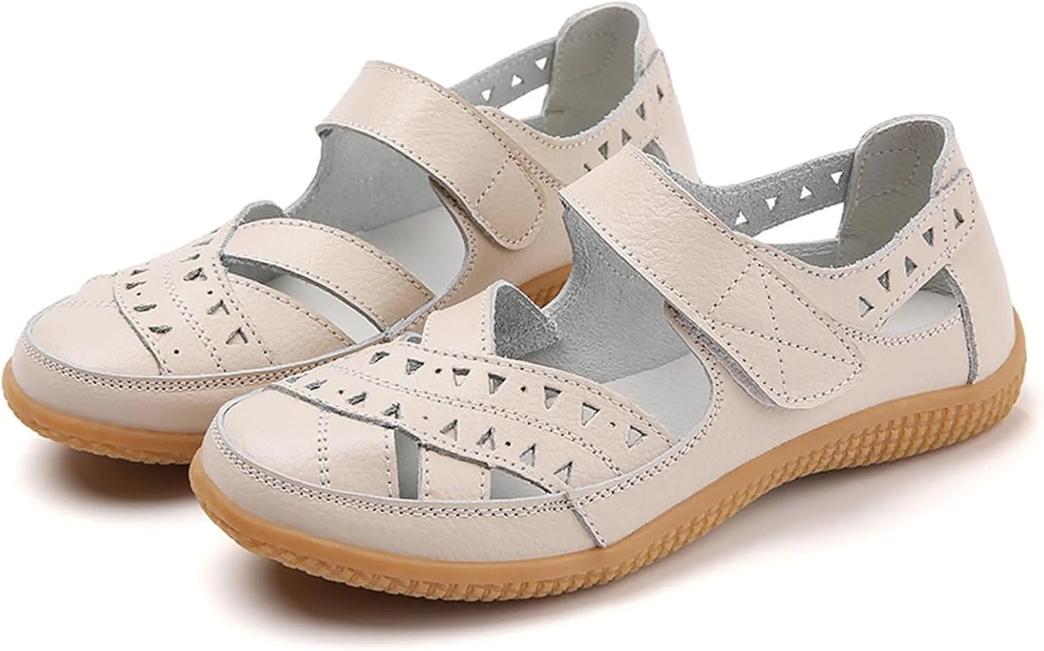 Women's Casual Slip On Shoes Comfortable Soft Flat Walking Sandals for Everyday Wear Lightweight Breathable Design