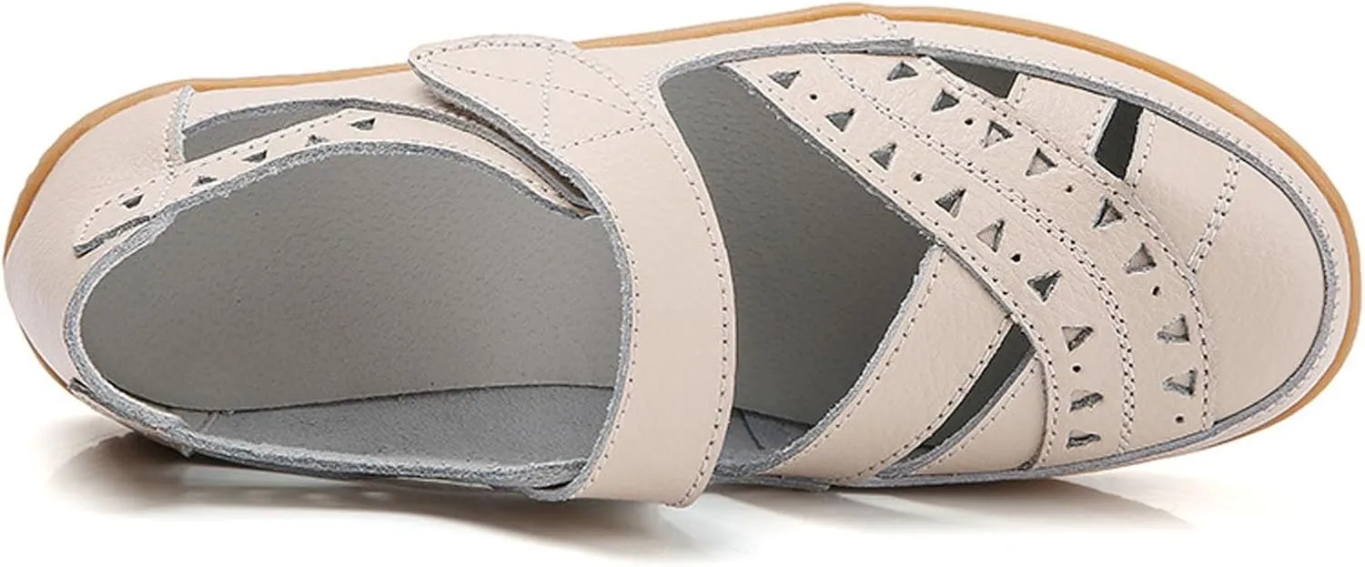Women's Casual Slip On Shoes Comfortable Soft Flat Walking Sandals for Everyday Wear Lightweight Breathable Design