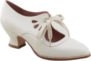 Women's Chunky Heel Lace Up Oxfords Pointed Toe Mid Chunky Heel Brogues Casual Saddle Shoes Comfortable Wingtip High Heel Pumps Shoes