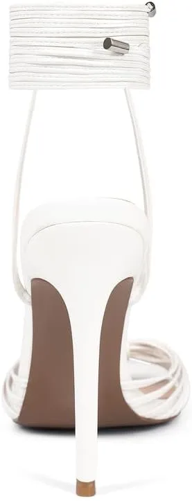 Women's Open Toe Lace up Strappy Heels