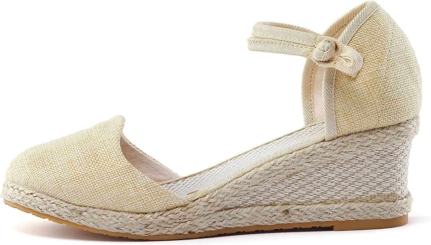 Women's Platform Wedge Sandals,Wide Women's Sandals Women Platform Wedge Sandals Fashion Versatile Braided Animal Print Heels Sandals for Women