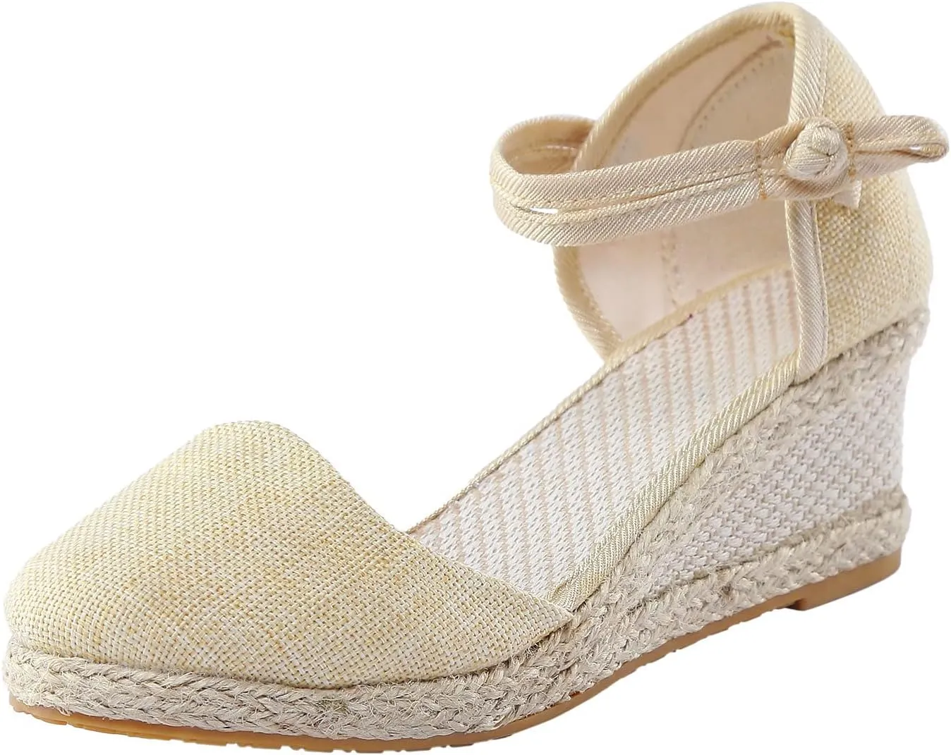 Women's Platform Wedge Sandals,Wide Women's Sandals Women Platform Wedge Sandals Fashion Versatile Braided Animal Print Heels Sandals for Women