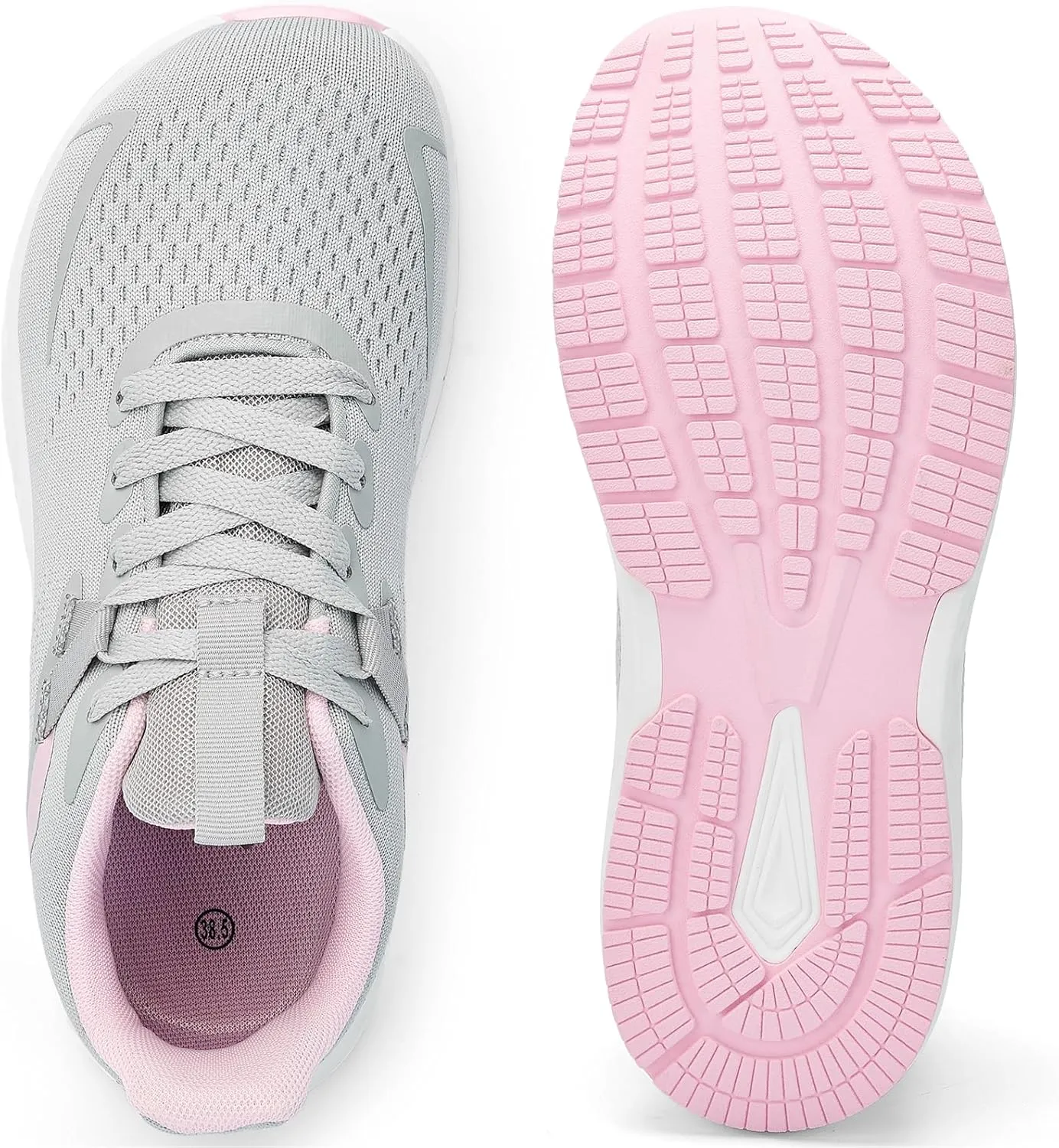 Womens Walking Shoes Wide Toe Box Running Tennis Shoes Lightweight Breathbale Wide Sneakers Cushioning Comfort Gym Workout Athic Shoes Wide Width