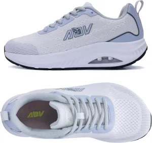 Womens Wide Toe Box Shoes Arch Support Walking Shoes Orthotic Wide Air Tennis Sneakers for Plantar Fasciitis