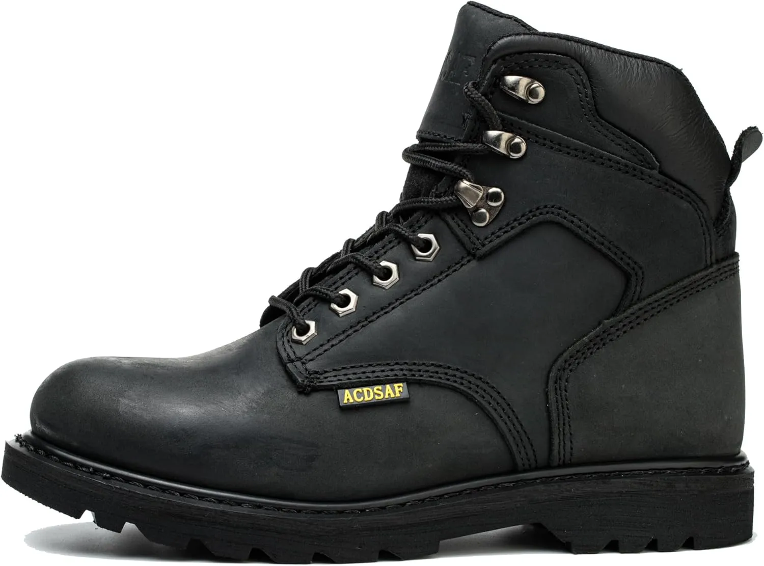 Work Boots for Men Waterproof Comfortable Anti-Fatigue Soft Toe Working Shoes Slip Resistant Construction Safety Work Boots