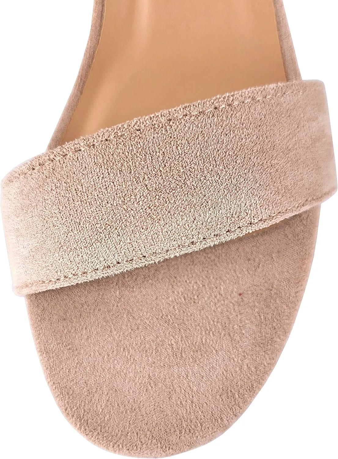 Wrap Around Comfort Low Block Heel Sandals Open Toe Strappy Tie Up