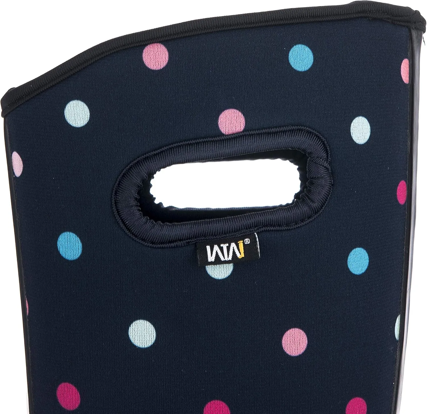 WTW Kids Rubber Rain Boots - Neoprene Insulated 100% Waterproof Mid Calf Mud Boots for Boys and Girls Winter Snow Boots
