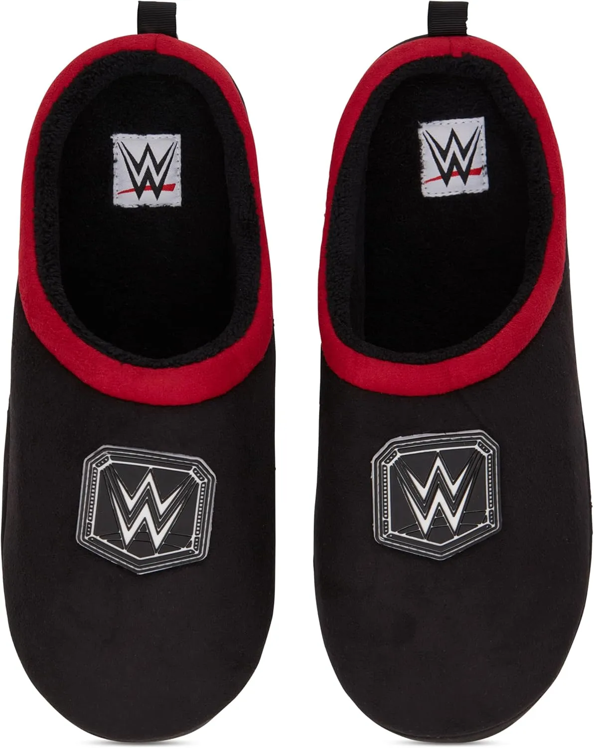 WWE Mens Championship Belt Slippers - John Cena, Roman Reigns, Seth Rollins World Wrestling Champion Belt Slip On Clog House Slippers