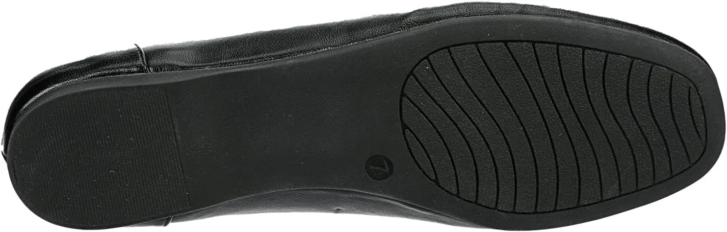 XAPPEAL Danica - Women's Classic Round Toe Faux Leather Ballet Flats