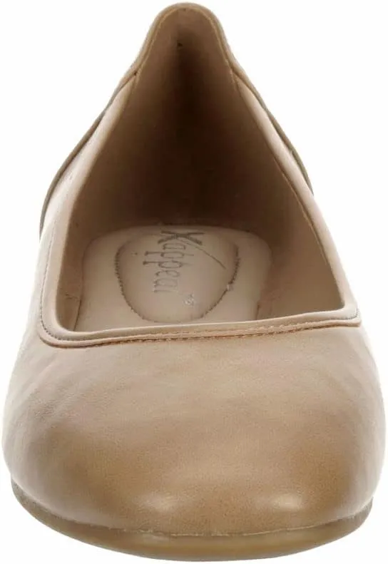 XAPPEAL Danica - Women's Classic Round Toe Faux Leather Ballet Flats