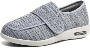 youyun Women's Diabetic Shoes for Women Wide Width Elderly Shoes with Adjustable Closure Breathable Lightweight Swollen Feet Walking Edema Sneakers
